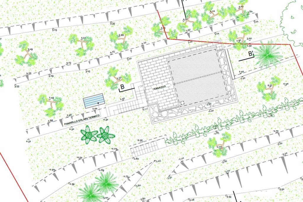 Terreno edificabile Località Castelletto, Moneglia - planimetria 1