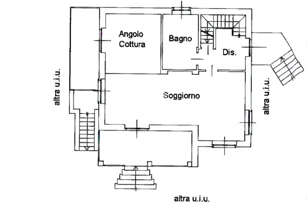 Villa Via Alpignano, Val della Torre - floor plans 1