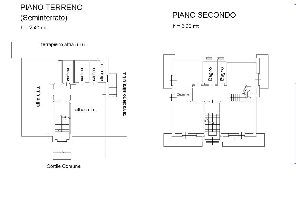 Apartment Appartamento In Trifamiliare Via San Giovanni Bosco, Caselette - floor plans 1