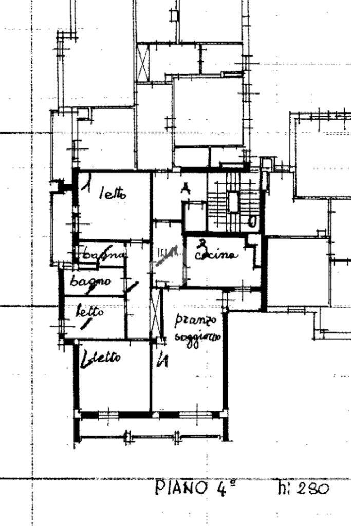 Quadrilocale Via Carlo Marx, Carpi - planimetria 1
