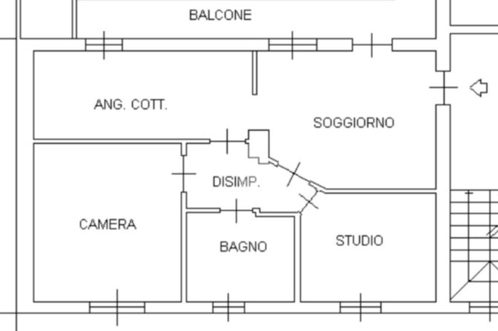 Villa Str. Volvera, Orbassano - planimetria 1