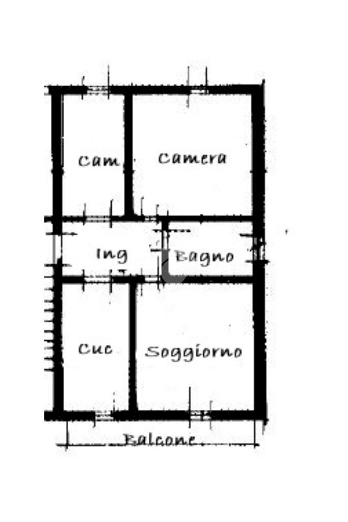Trilocale Via Armando Forghieri, Carpi - planimetria 1