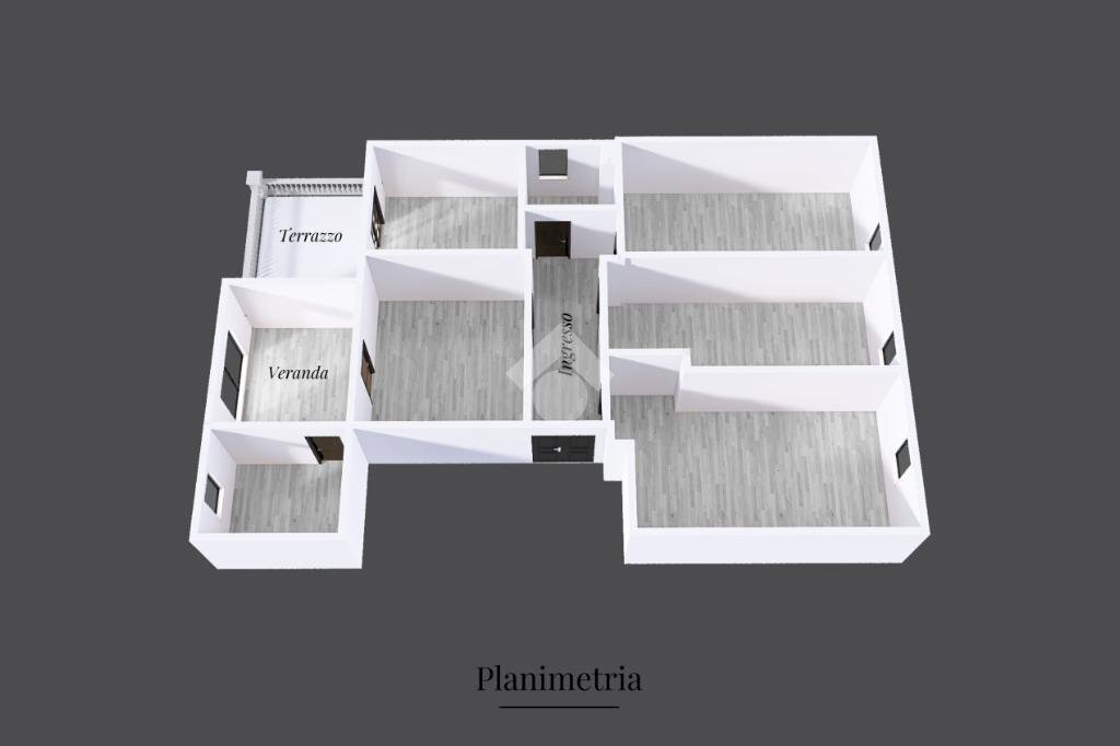 Appartamento Via Ernesto Chiappori, Ventimiglia - planimetria 1