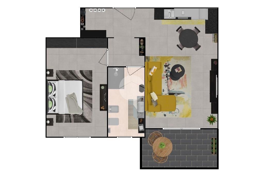 Bilocale Via della Libertà, Corbetta - planimetria 1