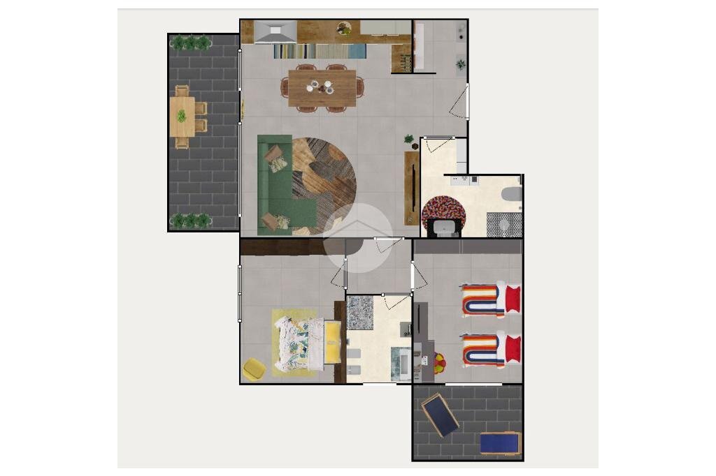 Trilocale Via della Libertà, Corbetta - planimetria 1