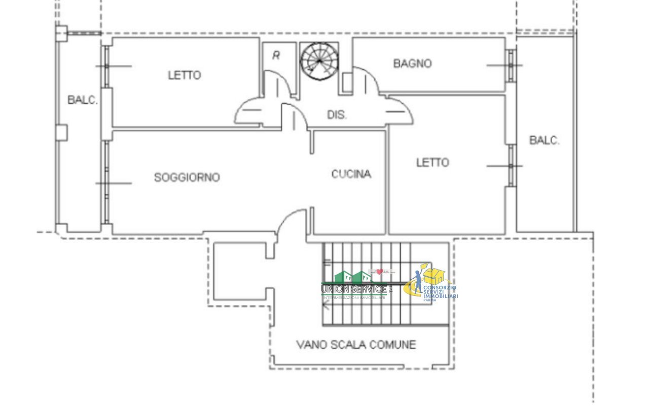 Screenshot 2026-03-02 alle 11.39.06.png - Appartamento Via Felice Cavallotti 14, Noceto - planimetria 1