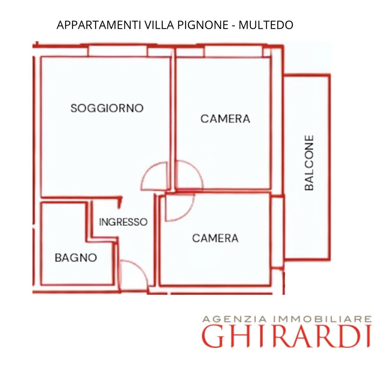 2 cam + 1 balcone.jpg - Quadrilocale Viale Villa Chiesa 44, Genova (zona Pegli) - foto 2