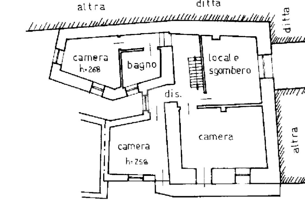 Casa semi indipendente Strada Fornelli Chiaves, Monastero di Lanzo - planimetria 1