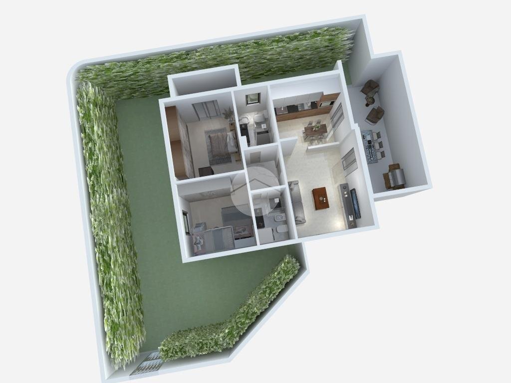 Quadrilocale Via del Padre, Leini - planimetria 1