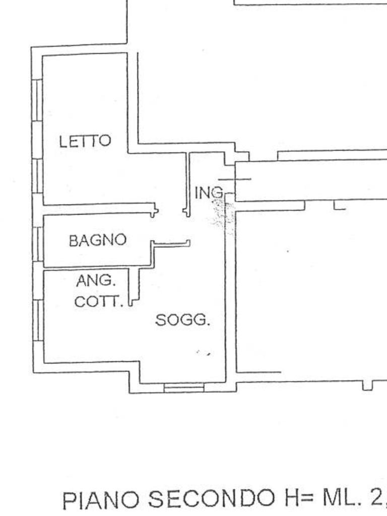 Bilocale Via angelini, Molinella - planimetria 1