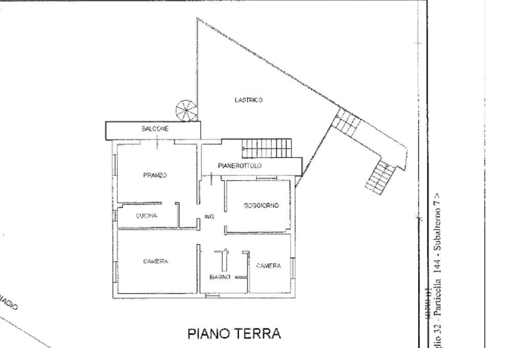 Casa indipendente Via San Biagio, Castelnovo di Sotto - planimetria 1