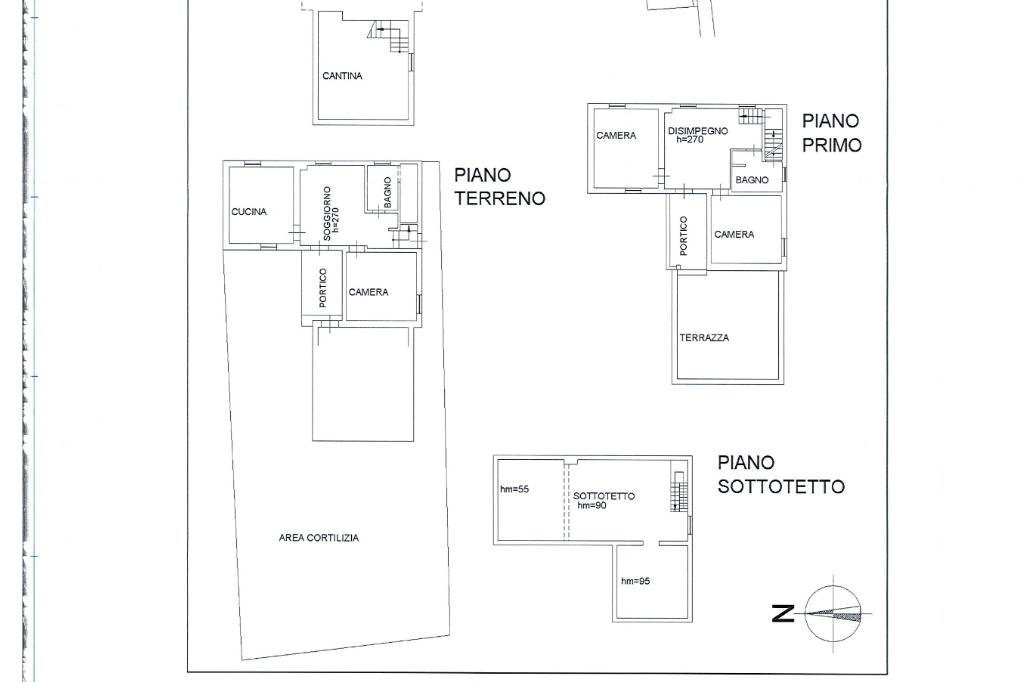 Villa Via roma, Medesano - planimetria 1