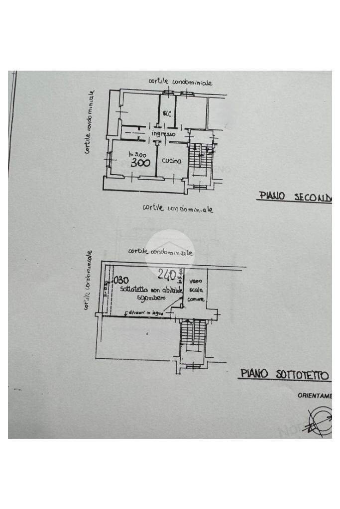 Quadrilocale Via Enrico Fermi, La Loggia - planimetria 1