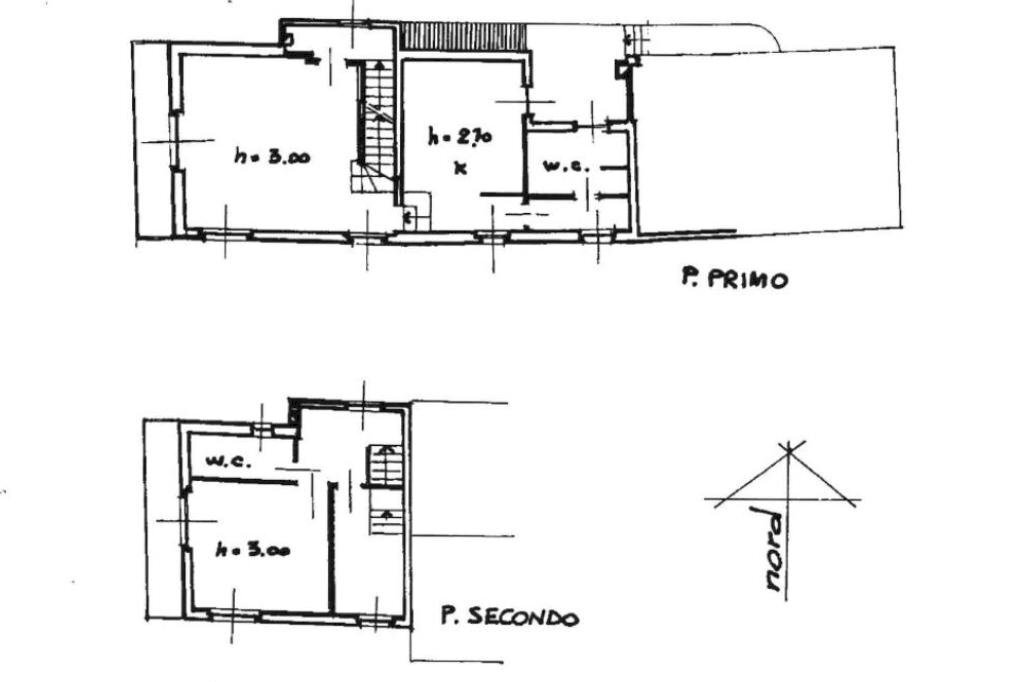 Porzione di casa Piazza Madonna, Cerano - planimetria 1