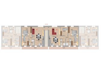 PIANTA PIANO PRIMO.jpg - Appartamento Strada Statale 4 Via Salaria 17, Monteprandone - foto 2