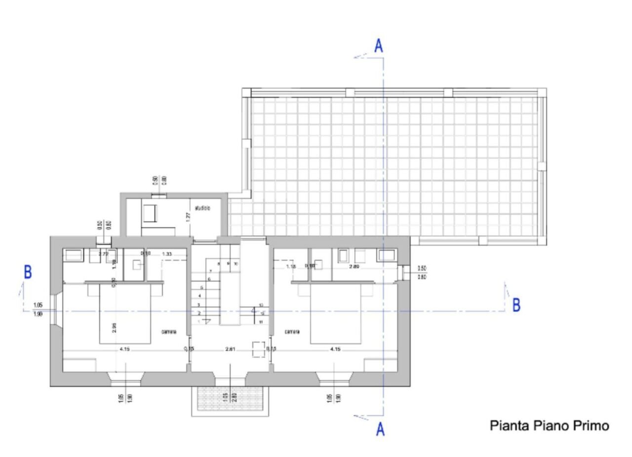 plan piano primo.jpg - Villa Via Nuova 24, Ameglia - planimetria 1