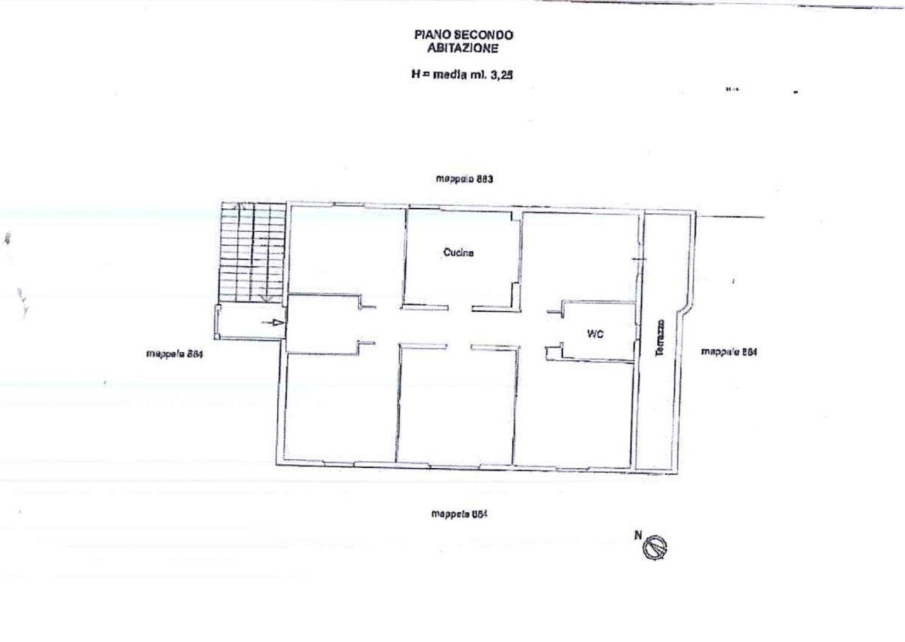 planimetrie abitazione e cantina_page-0001.jpg - Appartamento Via XXV Aprile, Imperia - planimetria 1