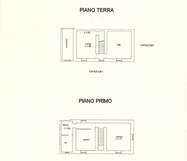 1.jpg - Independent house at auction Via Giovanni Battista Bellocchio 64, Alessandria - floor plans 1