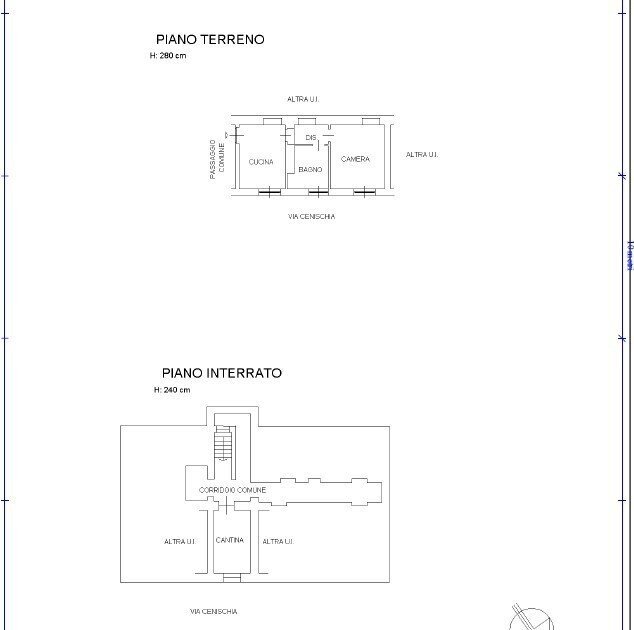 planimetria siti.jpg - Bilocale Via Cenischia 4, Torino (zona Cenisia) - planimetria 1