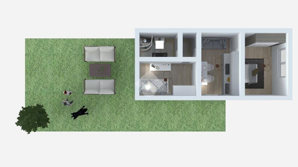 Porzione di casa Via Pascoli, Santarcangelo di Romagna - planimetria 1