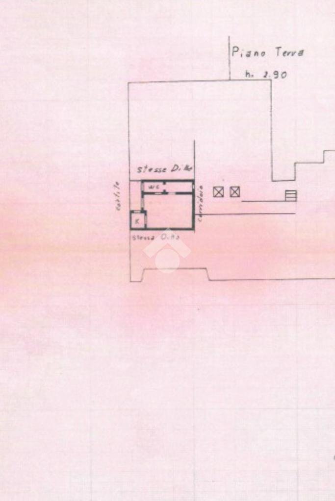 Monolocale Via bari, Milano (zona Barona) - planimetria 1