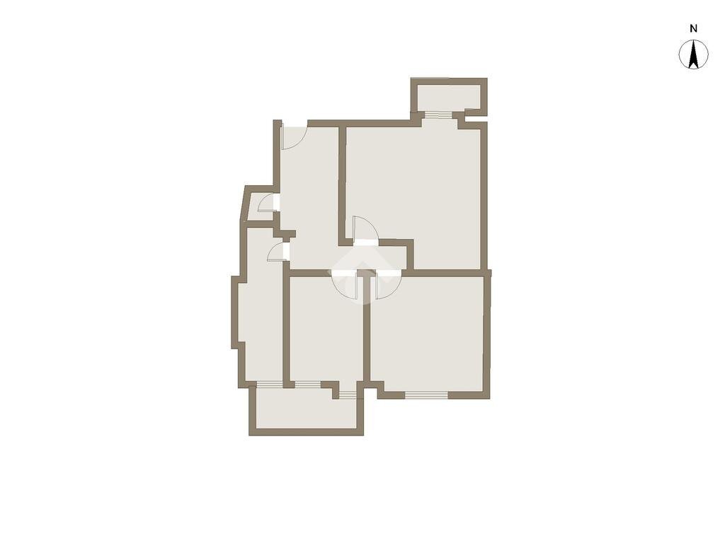 Trilocale Via Giovanni Randaccio, Torino (zona Borgo Vittoria) - planimetria 1