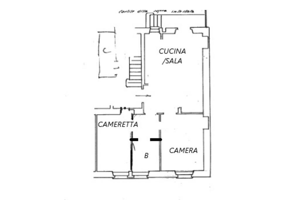 Trilocale Corso Lecce, Torino (zona Campidoglio) - planimetria 1
