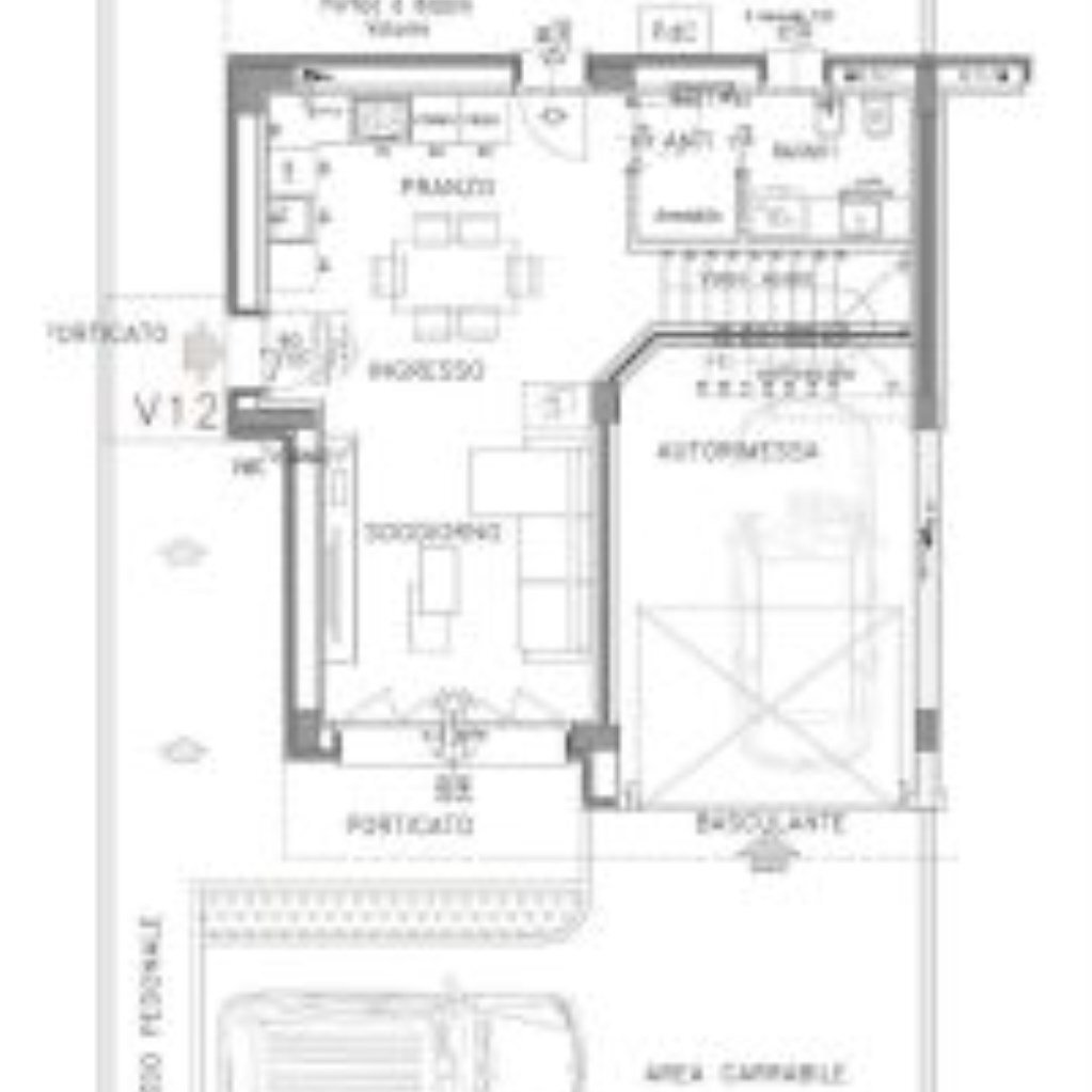 Semi-detached Villa Granarolo dell'Emilia - floor plans 1