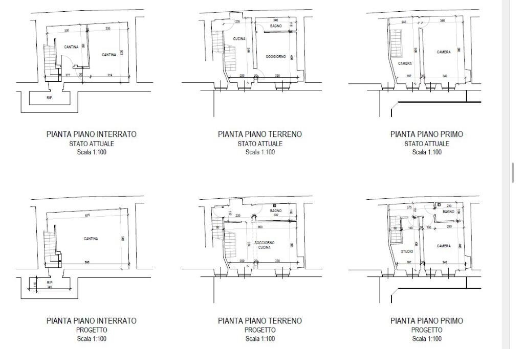 Rustico Via Primo maggio, Alpignano - planimetria 1