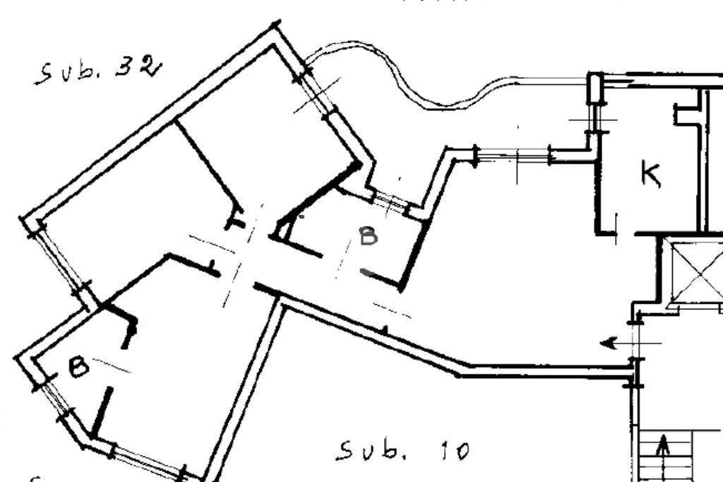 Four-room apartment Via Aldo Moro, Rho - floor plans 1