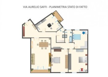 Trilocale VIA AURELIO SAFFI, Bologna (zona Saffi) - foto 23