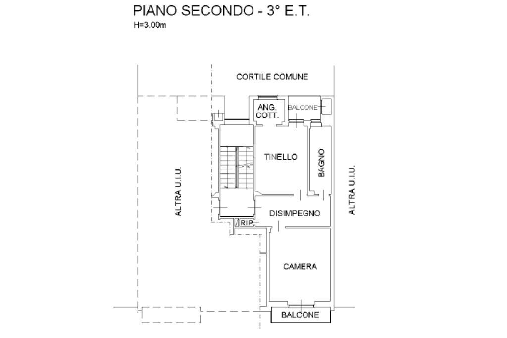 Two-room apartment Via Varese, Settimo Torinese - floor plans 1