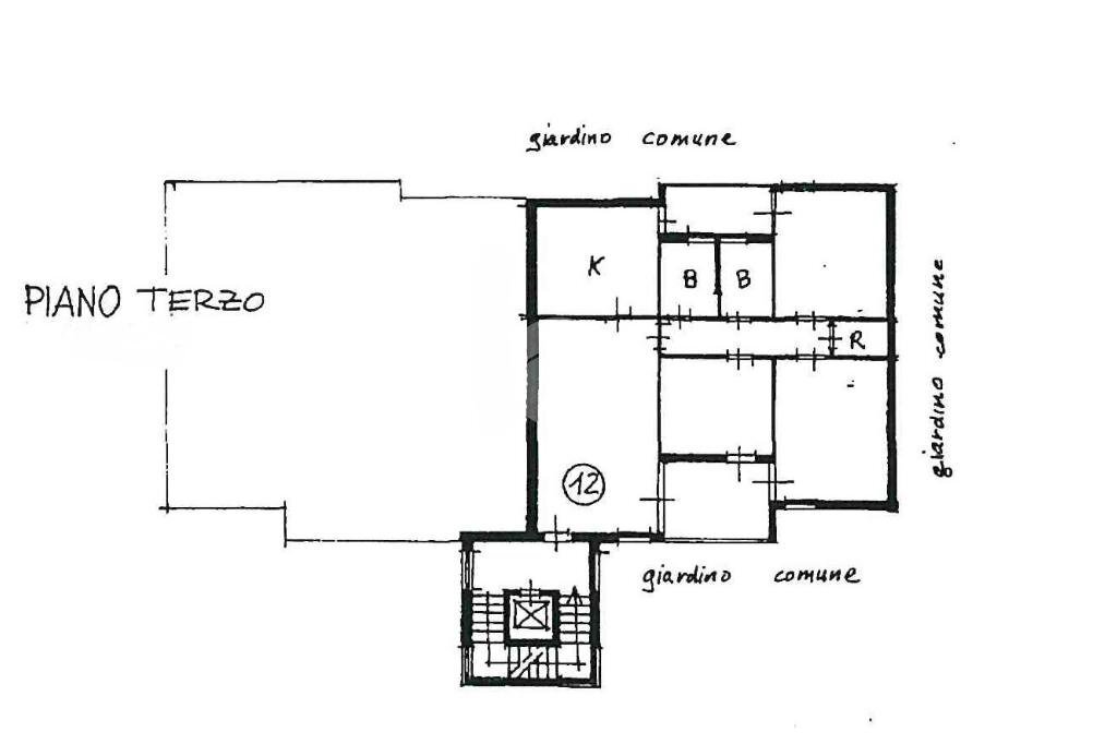 Apartment Viale Friuli, Ivrea - floor plans 1