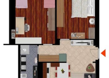 Three-room apartment Via Pietro Frattini, Torino (neighborhood Mirafiori Nord) - photo 33