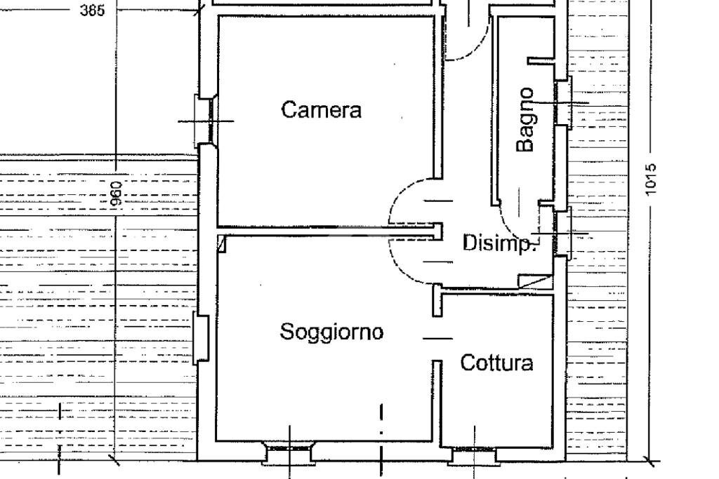 Three-room apartment Str. S. Polo, Montecchio Emilia - floor plans 1