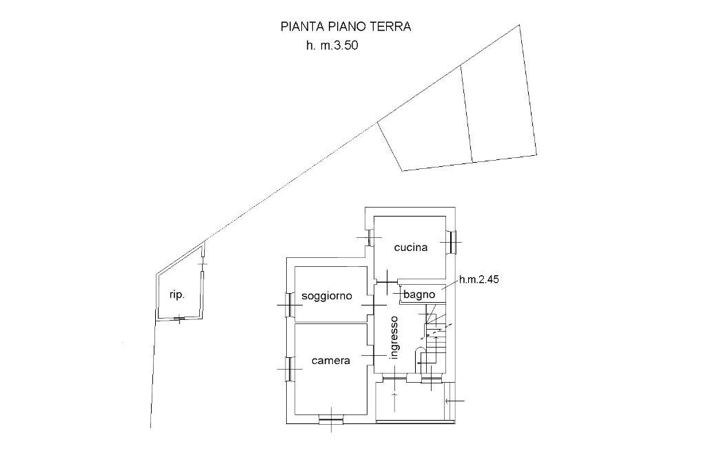 Villa Via Avigliana, Almese - planimetria 1