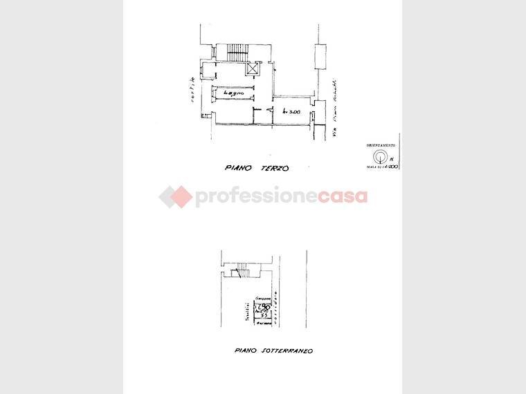 Trilocale Via Gobetti, 4, Pinerolo - planimetria 1
