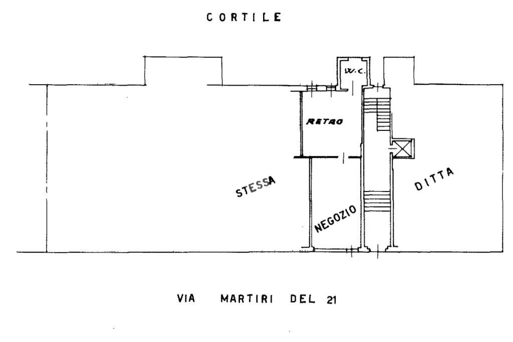 Bilocale Via Martiti del XXI, Pinerolo - planimetria 1