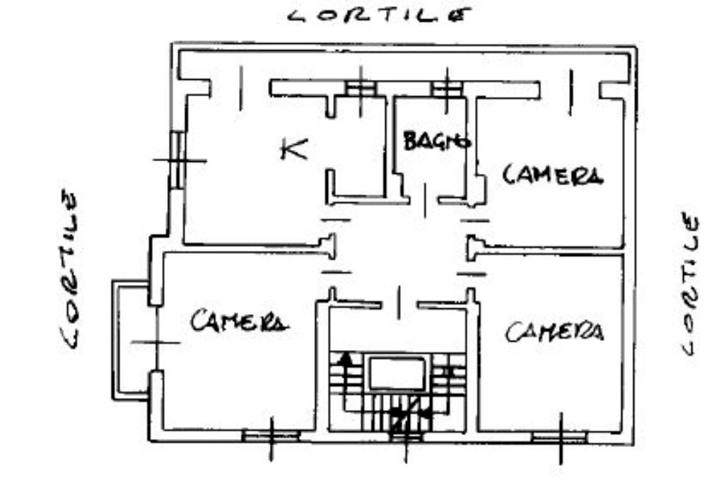 Quadrilocale Via Goito, San Mauro Torinese - planimetria 1