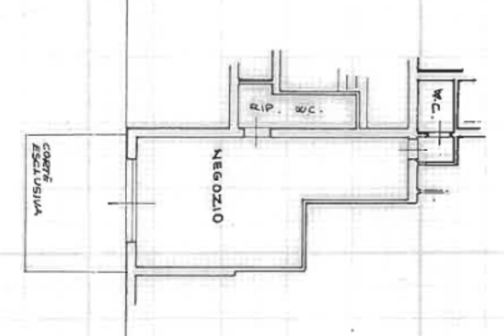 Shop viale milazzo, Cervia - floor plans 1