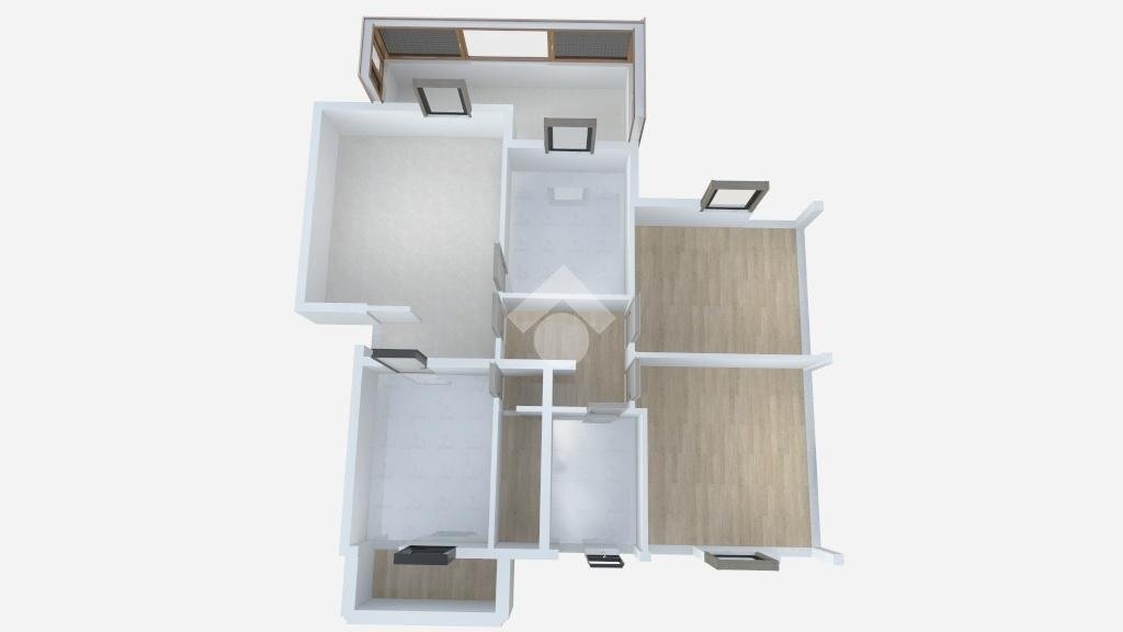 Quadrilocale Via del Lavoro, Gambettola - planimetria 1