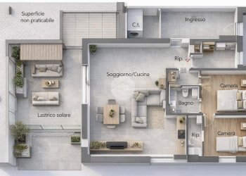 Trilocale Via Turchetta, Rimini - foto 1