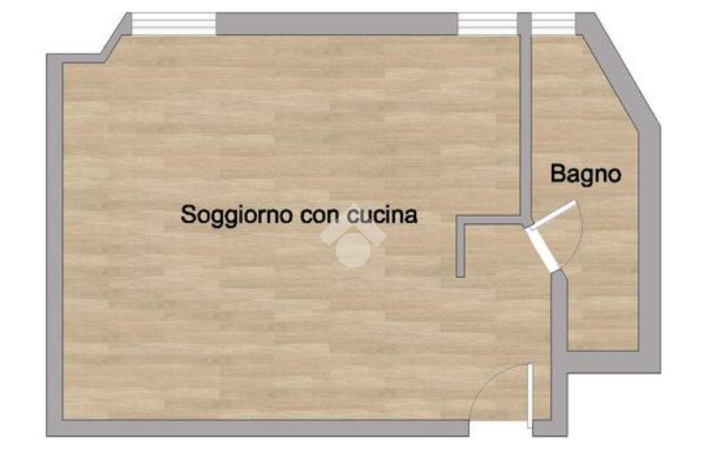 Monolocale Via Federico Confalonieri, Milano (zona Isola) - planimetria 1