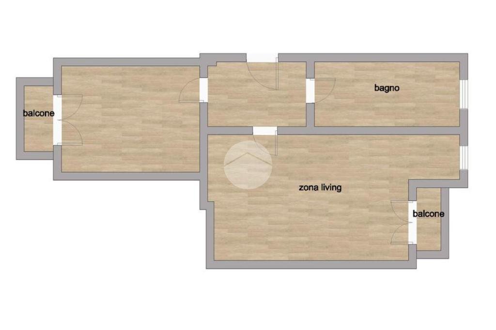 Bilocale Viale Ergisto Bezzi, Milano (zona Gambara) - planimetria 1