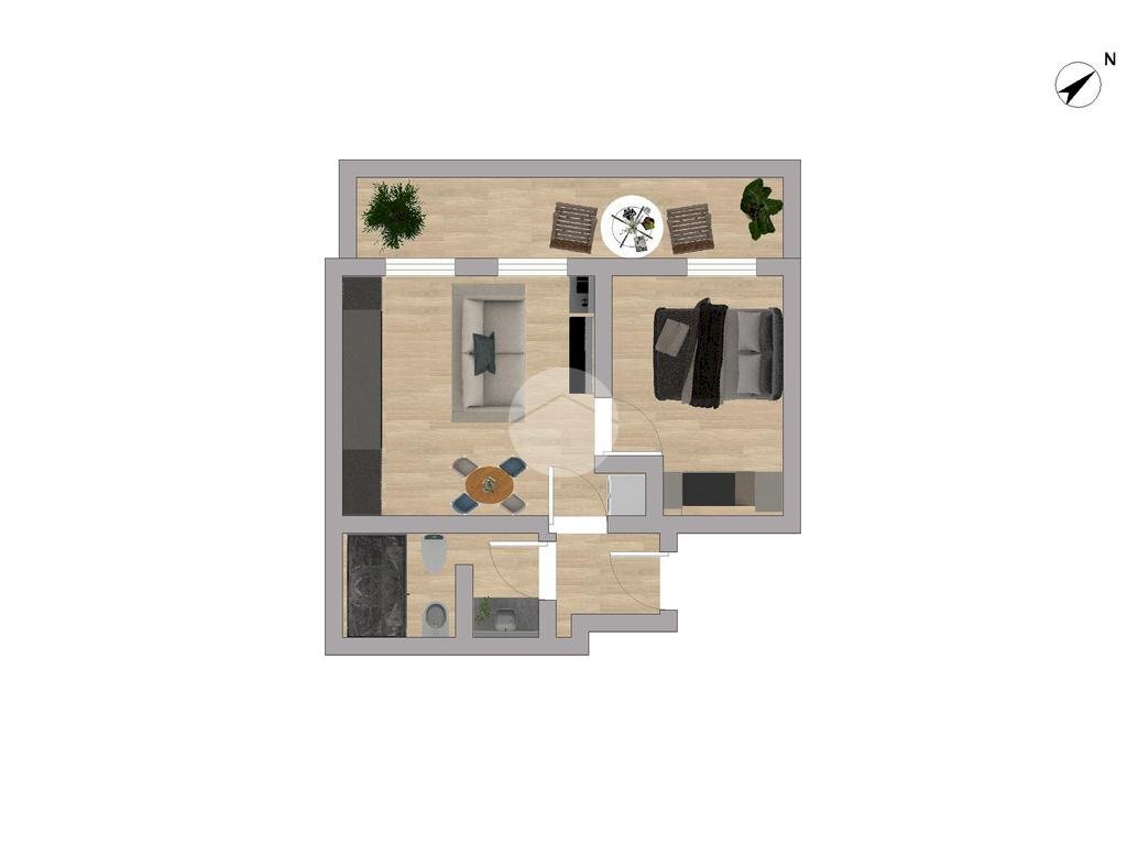 Appartamento P.za Arduino, Milano - planimetria 1