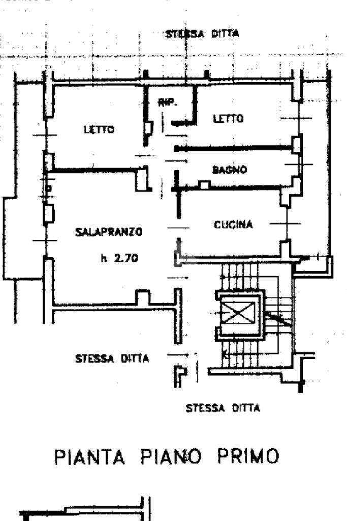 Quadrilocale Via Giuseppe Fenoglio, Torino (zona Pozzo Strada) - planimetria 1