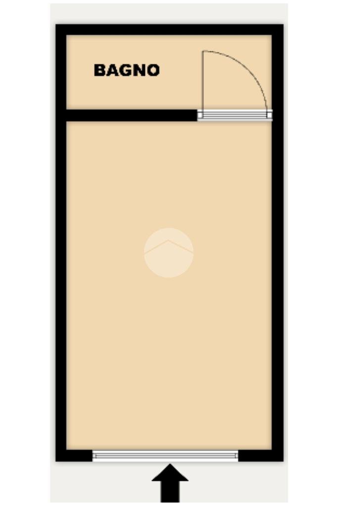 Box Via Sergio Piombelli, Genova (zona Certosa) - planimetria 1