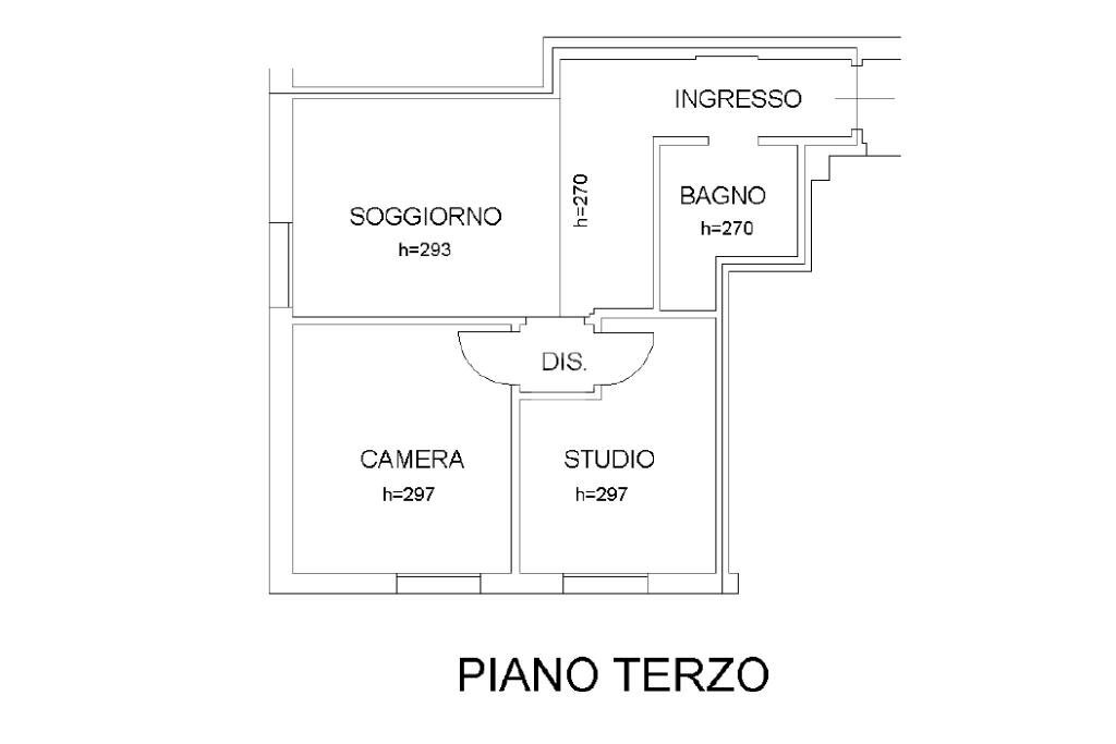 Trilocale Via G. Marconi, Lizzano in Belvedere - planimetria 1
