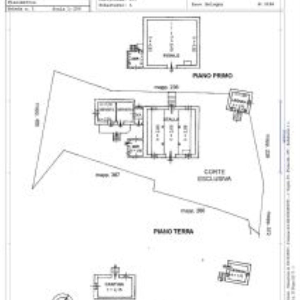 Casa indipendente Via Sabbioni, 33, Loiano - planimetria 1