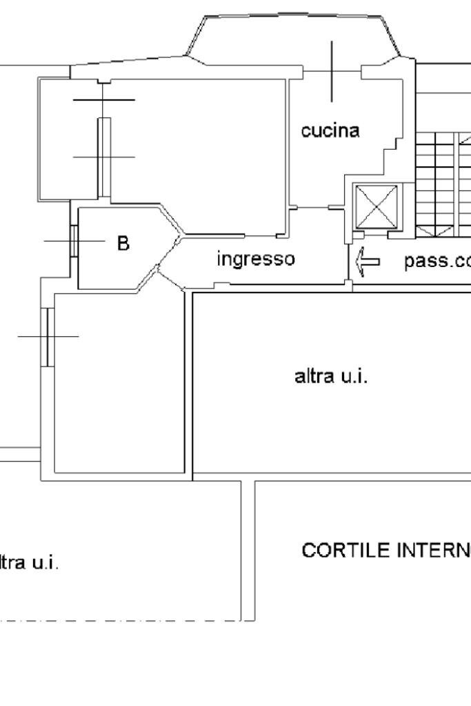 Two-room apartment Via volontari della libertà, Vittuone - floor plans 1